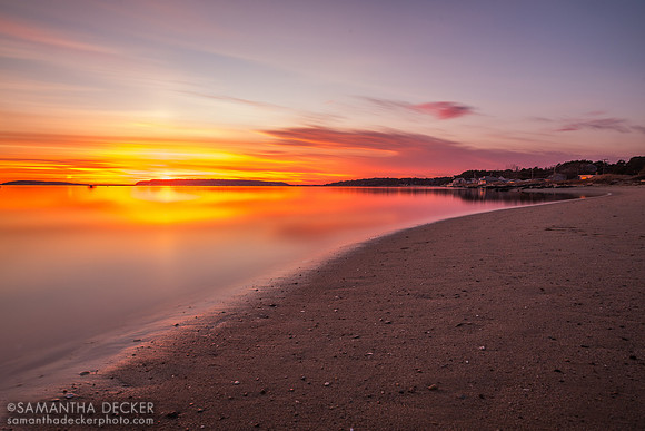 Sunset Over Mayo Beach, Wellfleet, MA