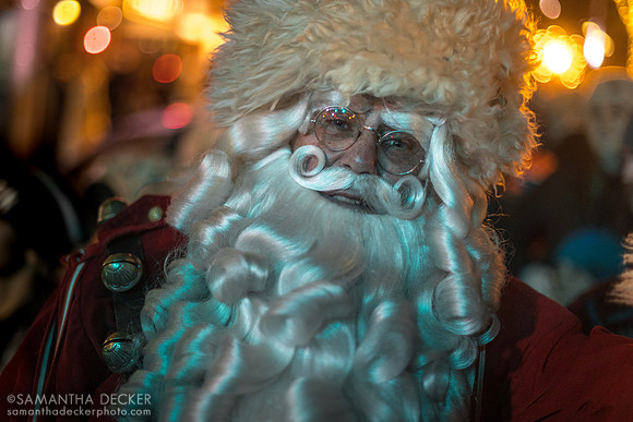 Santa Claus, Victorian Streetwalk, Saratoga Springs, NY