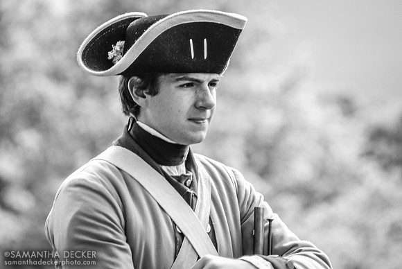 Reenactor, Saratoga Battlefield