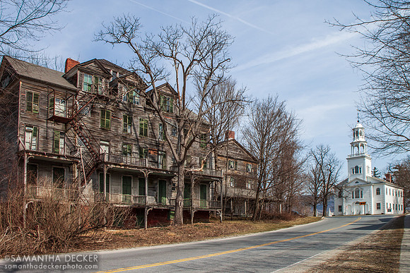 Old Walloomsac Inn and Old First Church, Bennington, VT