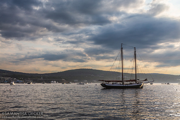 Sunset in Bar Harbor