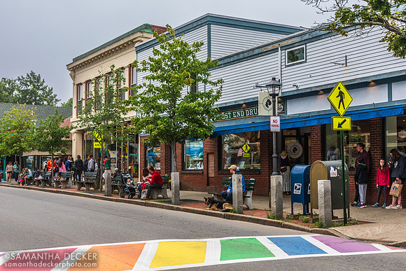 Pride Crosswalk, Bar Harbor, ME