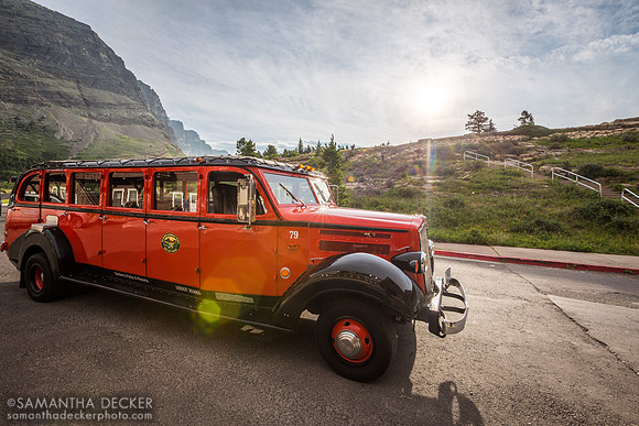 Tour Bus Jammer, Glacier National Park