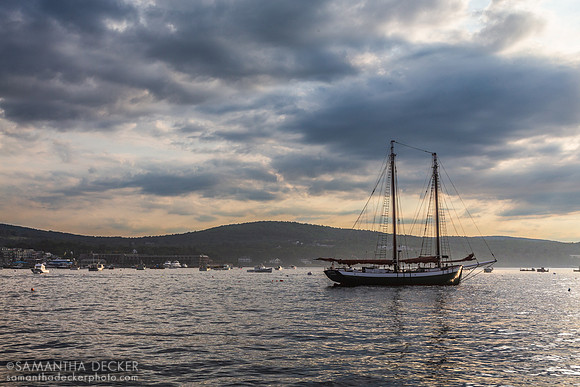 Sunset in Bar Harbor