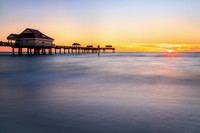 Sunset at Pier 60 in Clearwater Beach