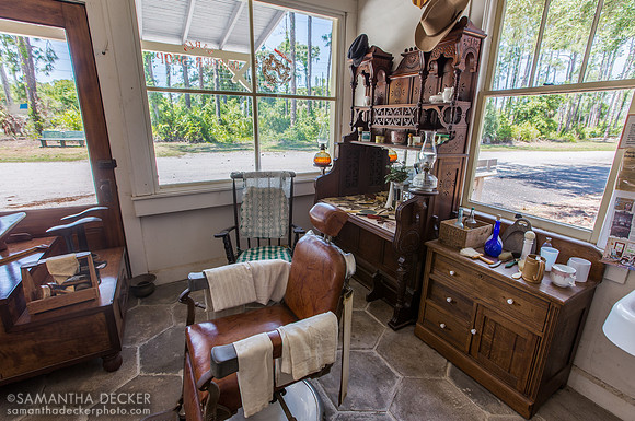 Barbershop at Heritage Village in Largo
