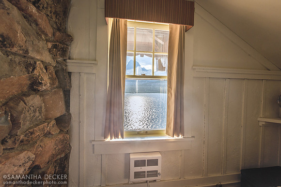Room at Many Glacier Hotel, Glacier National Park