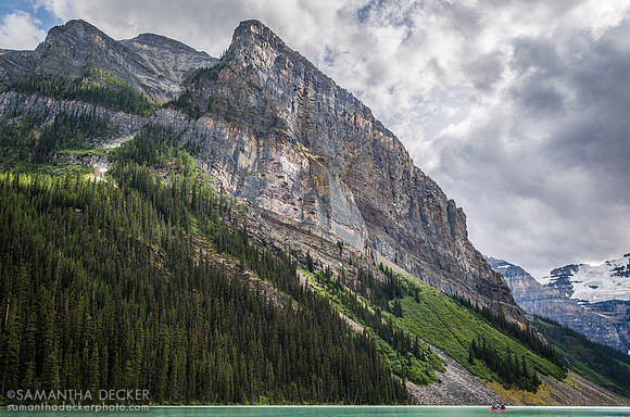 Fairview Mountain from Lake Louise, Banff National Park