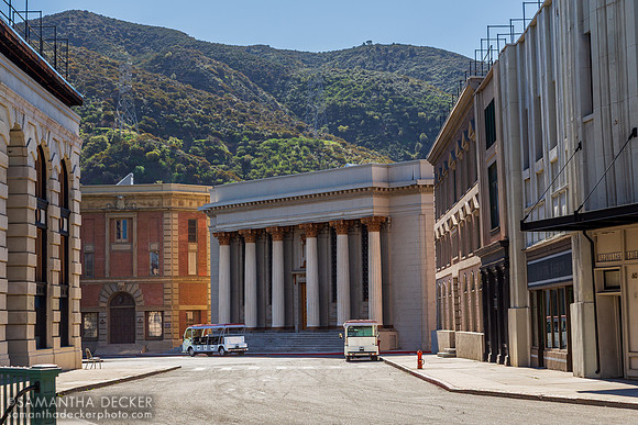 Embassy Courtyard, Warner Brothers Studios, Burbank, CA