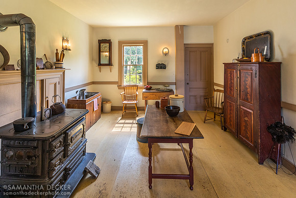 Goodwin Mansion Kitchen, Strawbery Banke Museum, Portsmouth, NH