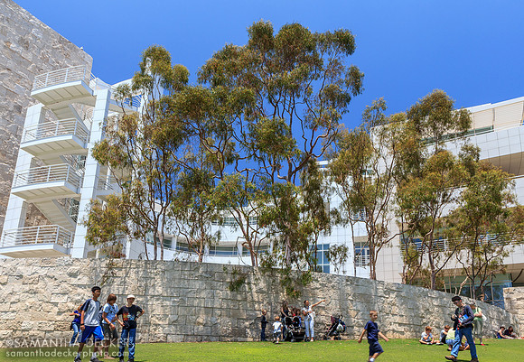 The Getty Museum Lawn, Los Angeless