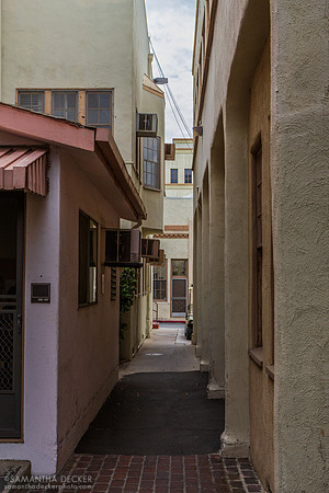 A Tiny Alley at Paramount Pictures Studios, Paramount Pictures Studios, Los Angeles