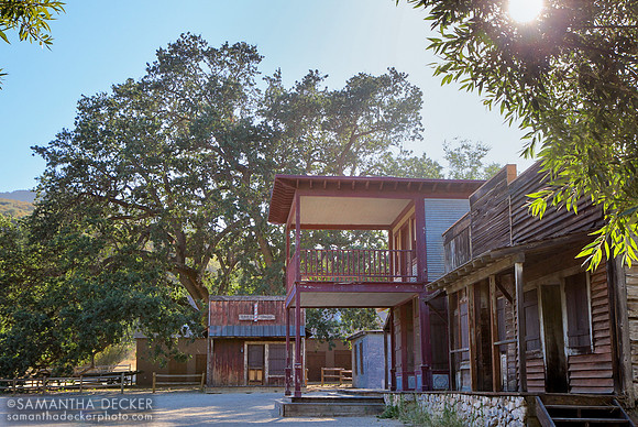 Approaching the Paramount Ranch