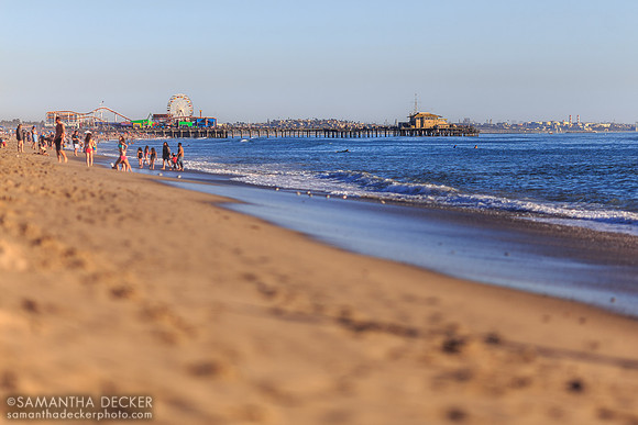 Santa Monica State Beach, California
