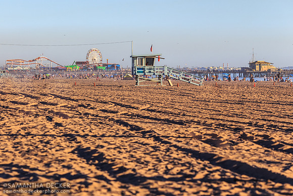 Santa Monica State Beach, California