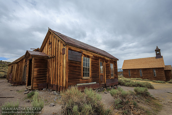 Remains of Bodie Ghost Town