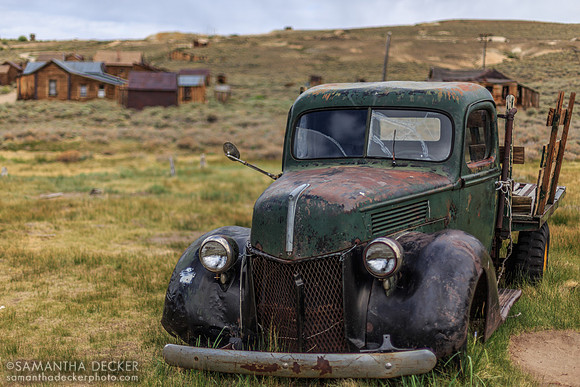 Car in Bodie State Historic Park, CA