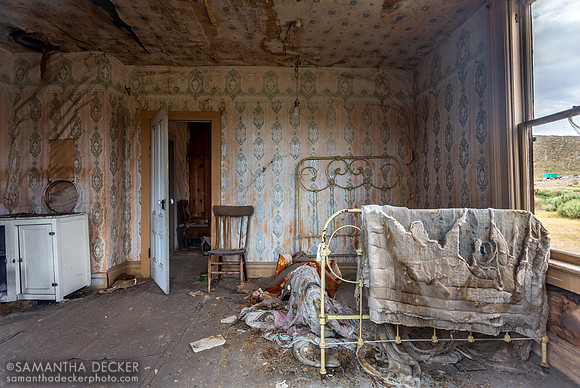 Abandoned Bedroom, Bodie Ghost Town