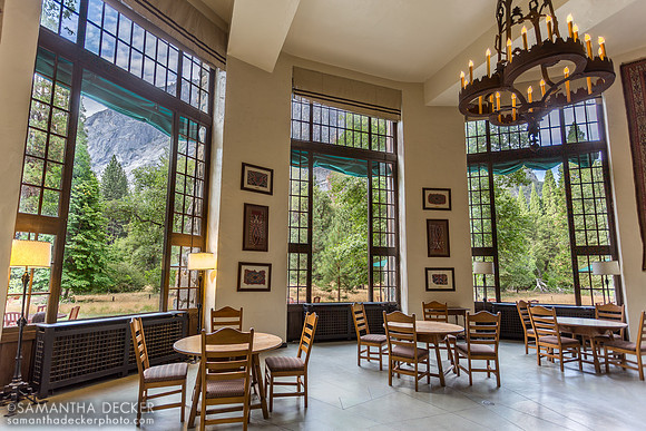 Solarium at the Ahwahnee, Yosemite National Park