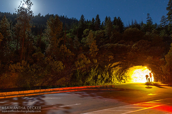 Tunnel Near Tunnel View, Yosemite National Park