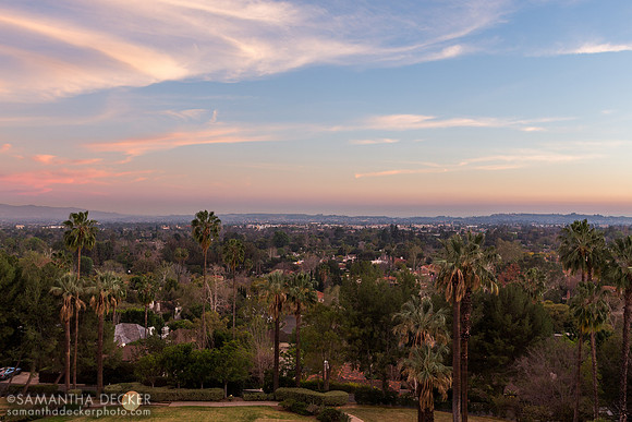 View from the Langham Huntington Pasadena, California