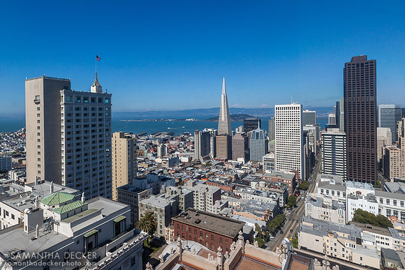 San Francisco from the Top of the Mark
