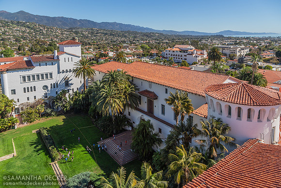 View from the Santa Barbara Courthouse