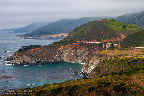 Coastal Cliffs in Big Sur, 2010