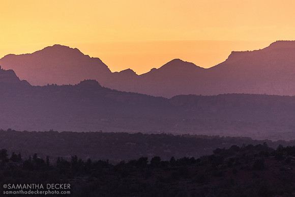 Sunset, Sedona, AZ