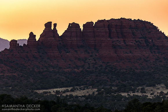 Sunset, Sedona, AZ