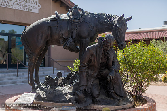 "Thanks for the Rain," Desert Caballeros Western Museum, Wickenburg, AZ