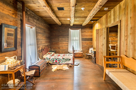 Bedroom, First Territorial Governor's Mansion, Sharlot Hall Museum, Prescott, AZ