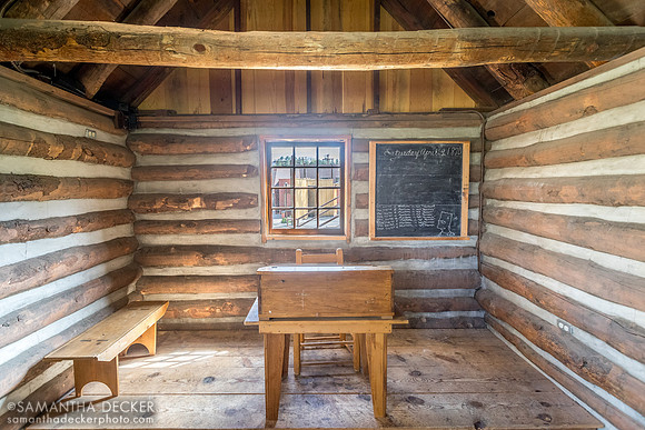 Schoolhouse, Sharlot Hall Museum, Prescott, AZ