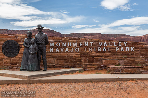 Monument Valley Sign