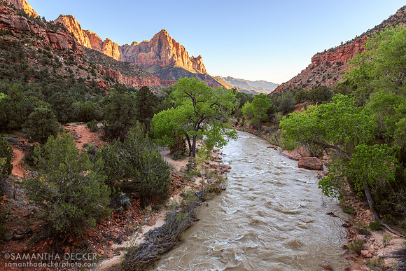 The Virgin River at Zion