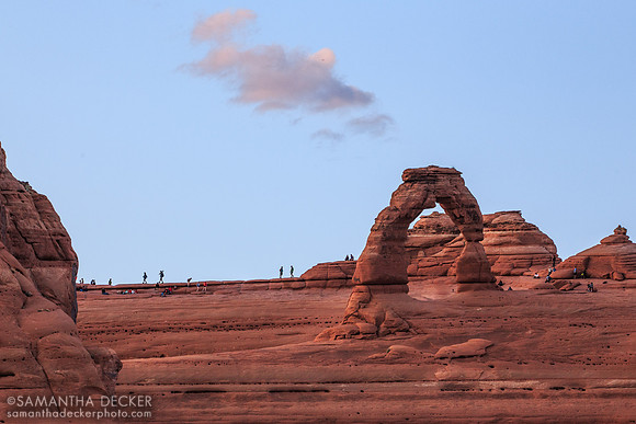 Delicate Arch at Dusk