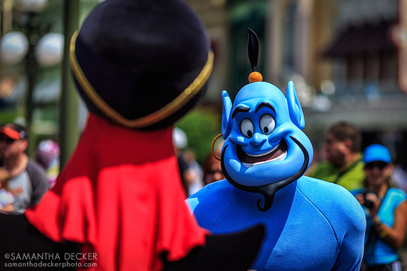 Jafar and the Genie, Celebrate a Dream Come True Parade, Magic Kingdom