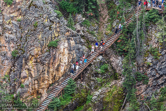 Uncle Tom's Trail,Yellowstone National Park