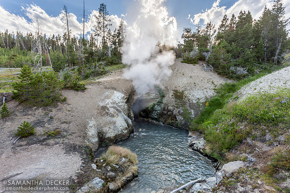 Dragon's Breath, Yellowstone National Park, Wyoming