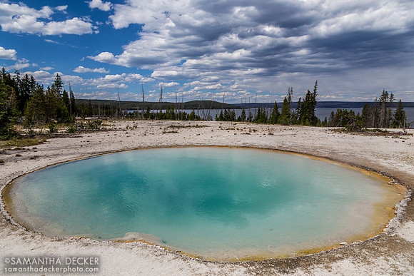 West Thumb Geyser Basin, Yellowstone National Park