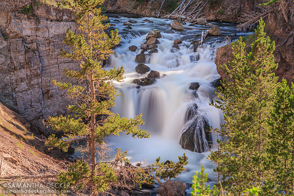 Firehole Falls, Yellowstone National Park