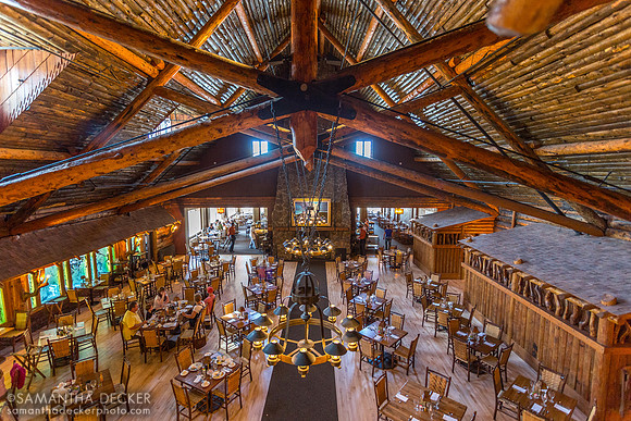 Old Faithful Inn Dining Hall, Yellowstone National Park