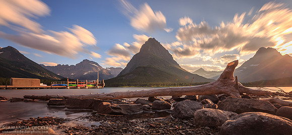 Swiftcurrent Lake Shore, Glacier National Park