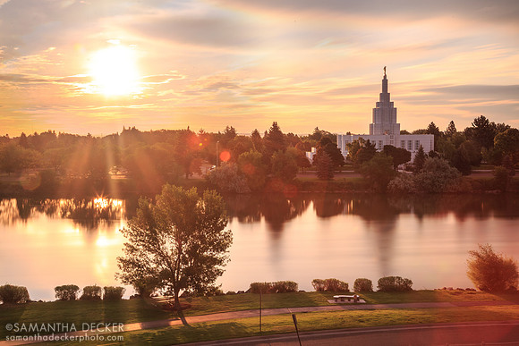 LDS Temple, Idaho Falls, Idaho
