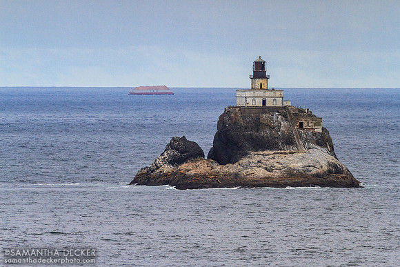 Tillamook Rock Light from Ecola State Park, OR