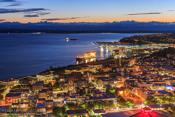 View of Seattle from the Space Needle