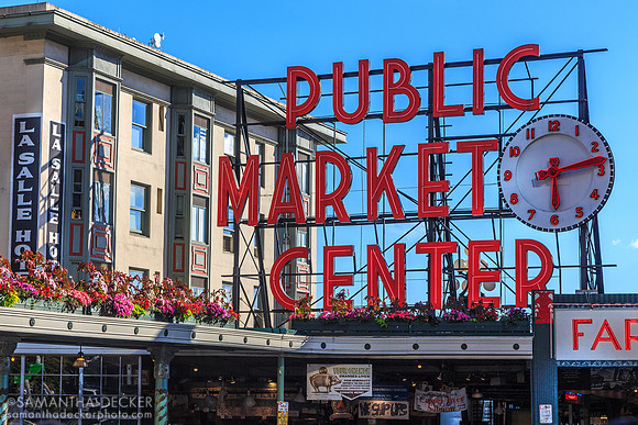 Pikes Place Fish Market, Seattle, WA