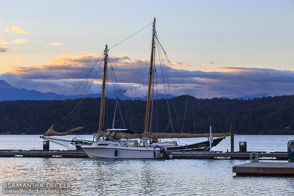 Hood Canal, Alderbrook Resort, Union, WA