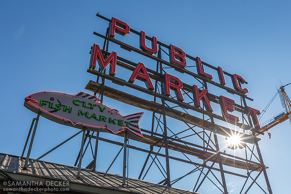 Pikes Place Fish Market, Seattle, WA
