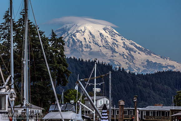 Mt. Rainier from Gig Harber, WA